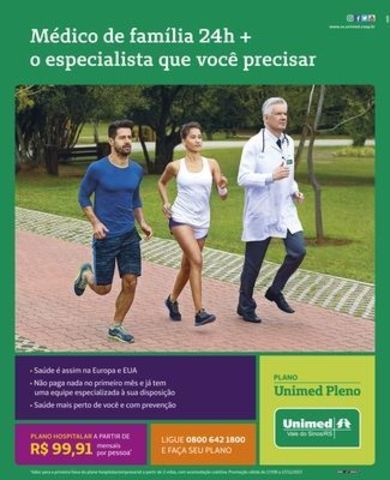 Campanha da Unimed Vale do Sinos foca na saúde mais perto do cliente