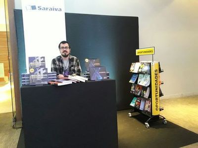 Livraria Saraiva está com estande no FIC 2017