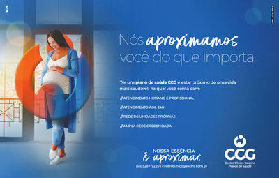 Campanha institucional do Centro Clínico Gaúcho busca reforçar caráter humano Campanha institucional do Centro Clínico Gaúcho busca reforçar caráter humano