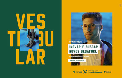 Feevale tem novo posicionamento: Inovação para transformar o mundo Feevale tem novo posicionamento: Inovação para transformar o mundo