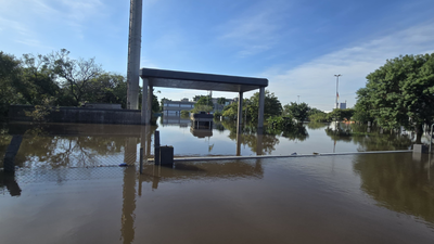  FIERGS trabalha no apoio s vtimas da inundao, aps ter sede atingida