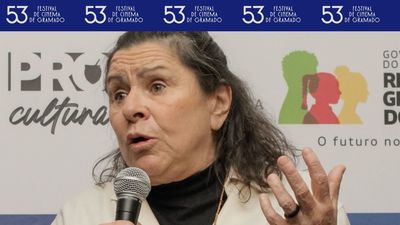 "Uma cidade que pulsa cinema", diz atriz de O ltimo Azul