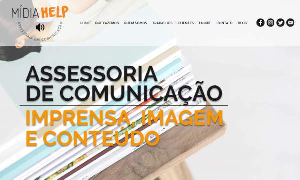 Com 20 anos, Mdia Help renova site e identidade visual