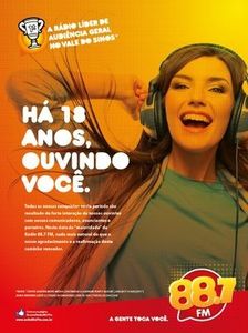 Semana de premiaes marca aniversrio de 18 anos da rdio 88.7 FM