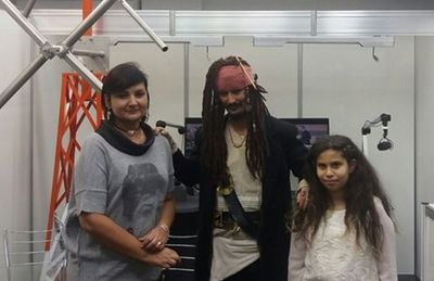 Capitão Jack Sparrow anima Congresso da Agert Capitão Jack Sparrow anima Congresso da Agert