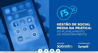 Próximo F5 da Abradi-RS é sobre gestão de social media na prática Próximo F5 da Abradi-RS é sobre gestão de social media na prática