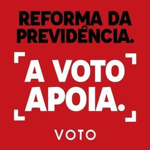 Revista Voto apoia reforma da Previdência e faz campanha Revista Voto apoia reforma da Previdência e faz campanha
