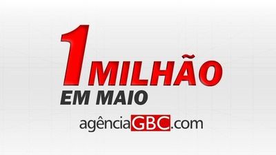 Agência GBC ultrapassa a marca de um milhão de acessos em maio Agência GBC ultrapassa a marca de um milhão de acessos em maio