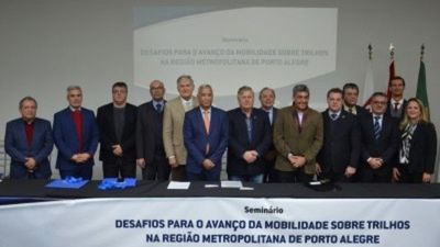 Trensurb e ANPTrilhos realizam seminário sobre mobilidade urbana Trensurb e ANPTrilhos realizam seminário sobre mobilidade urbana