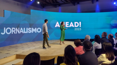 Futuro da TV: Marco Matos e Cristina Ranzolin sobem ao palco do Ahead!