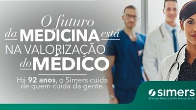 'O Futuro da Medicina está na Valorização do Médico' é a nova campanha do Simers