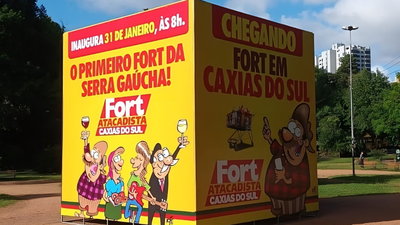 Fort Atacadista Caxias do Sul tem Radicci como embaixador