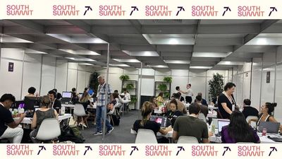 Sala de imprensa do South Summit Brazil se torna um refgio para jornalistas em calor intenso