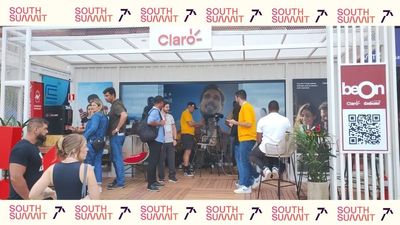 Estande da Claro no South Summit Brazil busca atingir startups e pblico em geral