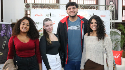 Alunos de Jornalismo da Urcamp realizam cobertura do Festival Internacional de Cinema da Fronteira Alunos de Jornalismo da Urcamp realizam cobertura do Festival Internacional de Cinema da Fronteira