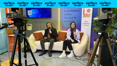Rdio Gacha transmite programa ao vivo do 'GovTech Summit' 2025