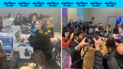 Imprensa gacha marca forte presena no GovTech Summit