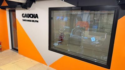 Novo estdio da Gacha Santa Maria  inaugurado nesta quarta-feira