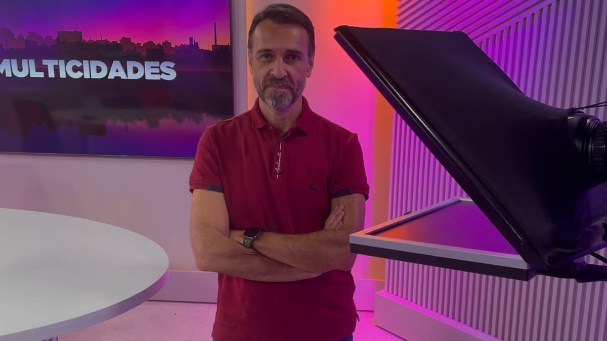 Glauco Pasa no  mais o gerente de Jornalismo do Multi RS