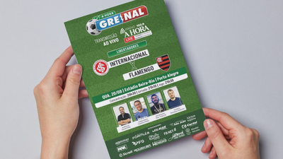Grupo A Hora organiza cobertura conjunta de Internacional x Flamengo