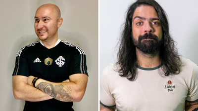 Alexandre Ernst e Pedro Espinosa não integram mais 'Os Donos da Bola' Alexandre Ernst e Pedro Espinosa não integram mais 'Os Donos da Bola'