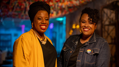 'Sarau do Solar Especial' recebe espetculo da dupla 50 Tons De Pretas